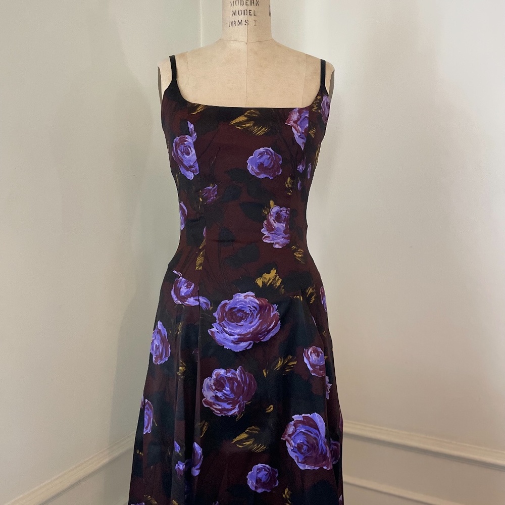 Vintage Corey Lynn Calter floral print dress.